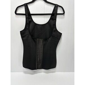 Women's Black 2XL Underbust Corset Waist Trainer Slimming Body Shaper New